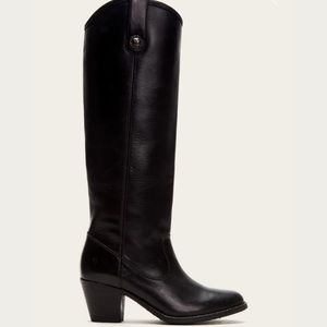 Frye Jackie Button Boot, Black